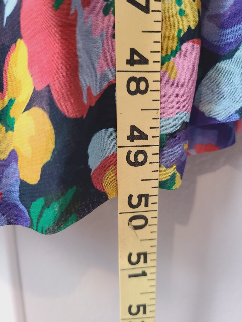 Anthropologie The Strapless Floral Elastic Waist Somerset Maxi Dress Pockets XL - Picture 11 of 14